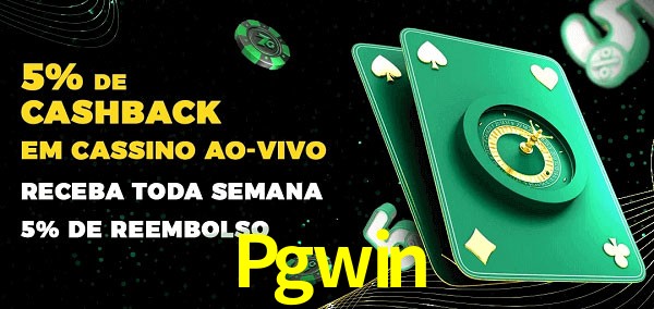 Promoções do cassino ao Vivo Pgwin